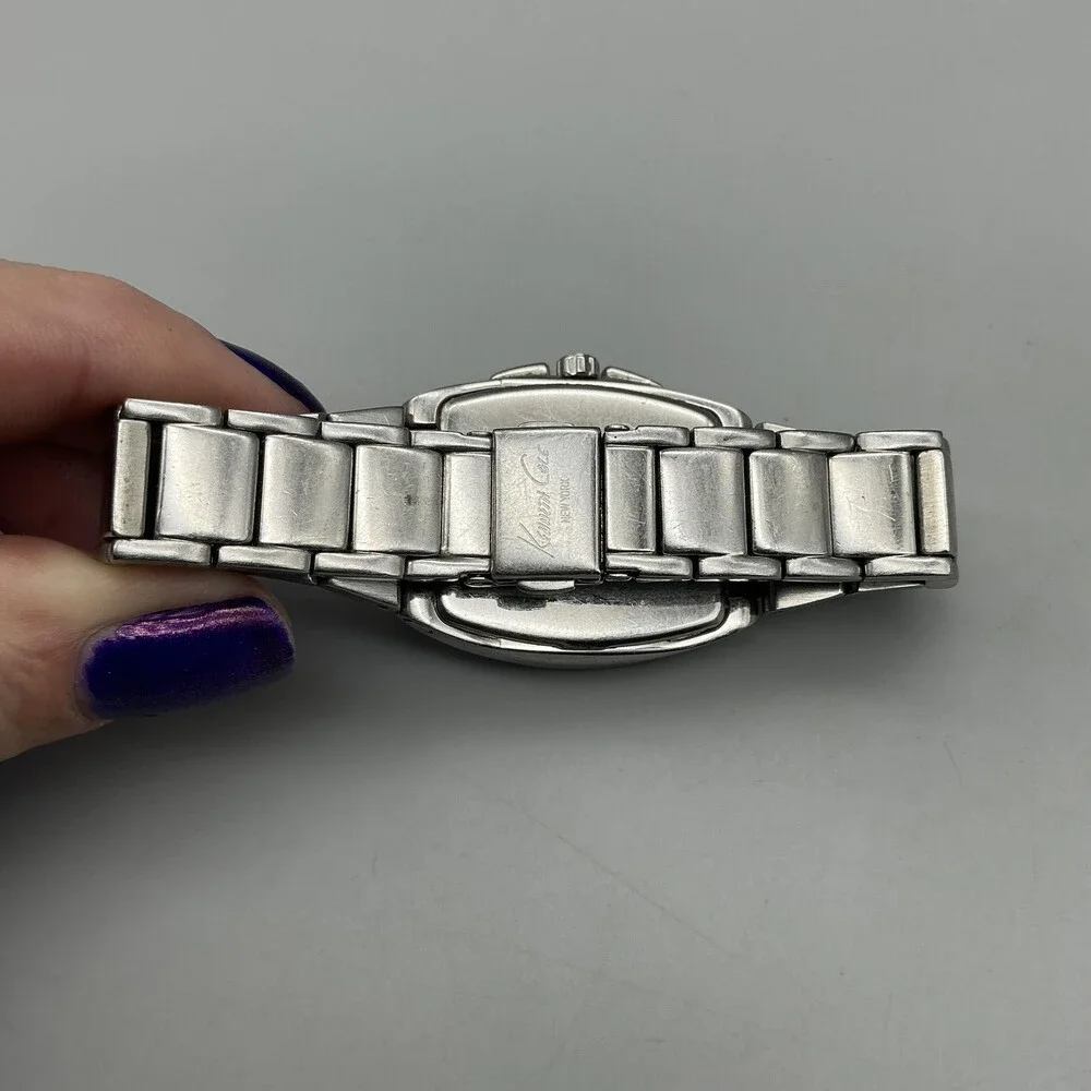 Kenneth Cole Womens Watch 29mm Silver Tone Stainless Bracelet New Battery 6.25